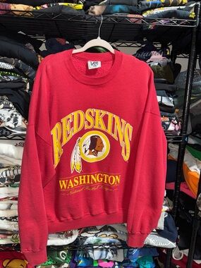 Vintage 1996 Washington Redskins Red Crewneck Size 2xl